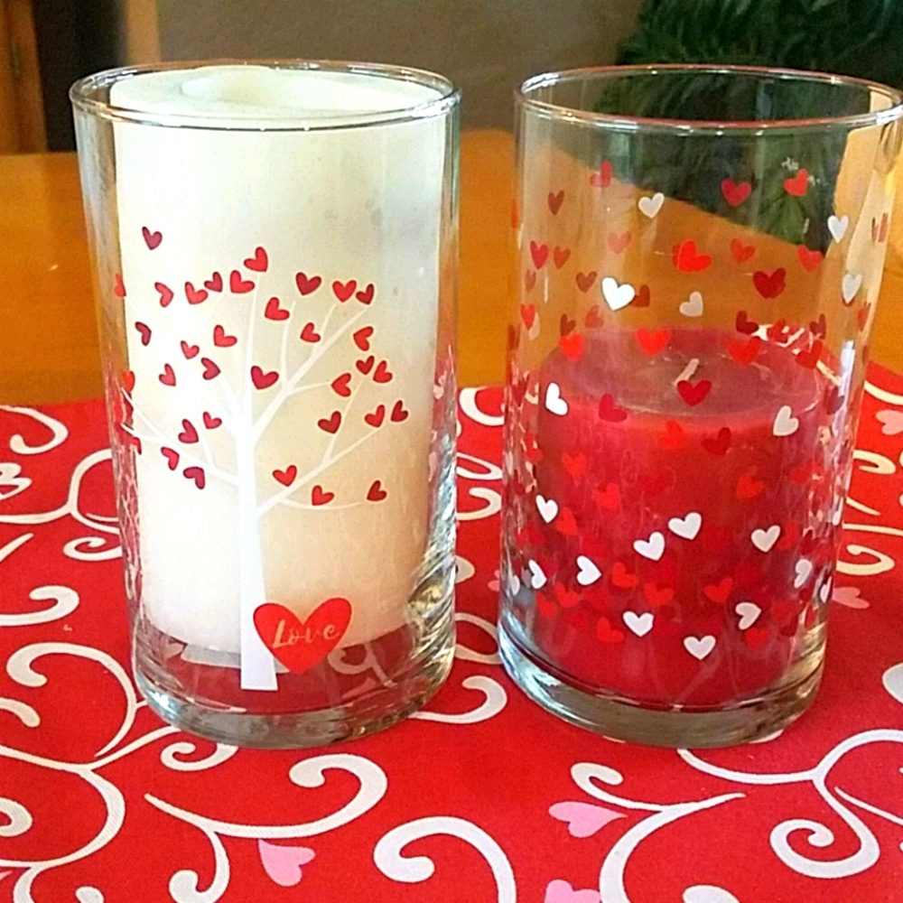 Heart vases